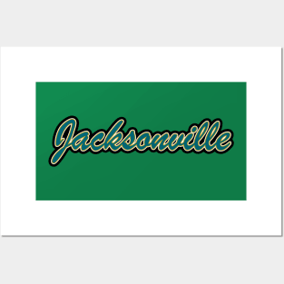 Football Fan of Jacksonville Posters and Art